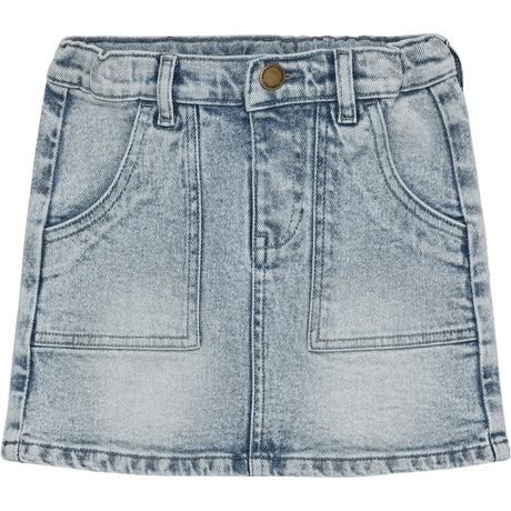 En Fant Light Blue Denim Nederdel Denim