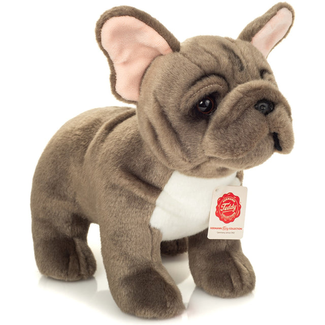 Teddy Hermann Stående Fransk Bulldog Grå 30 Cm