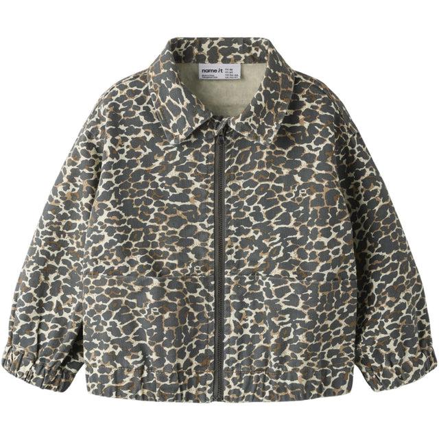 Name It Affogat Nmfolivia Twill Leo Jakke 4002-Td