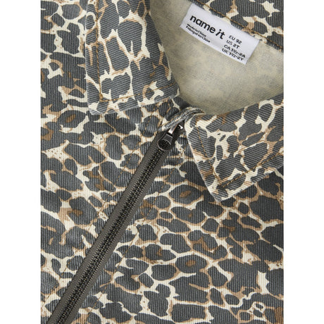 Name It Affogat Nmfolivia Twill Leo Jakke 4002-Td