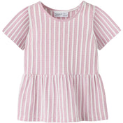 Name It Lilas Nmfkaya Ss Peplum Top