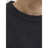 Jack & Jones Junior Black Jornorrebro Strik Crew Neck Sn Jnr