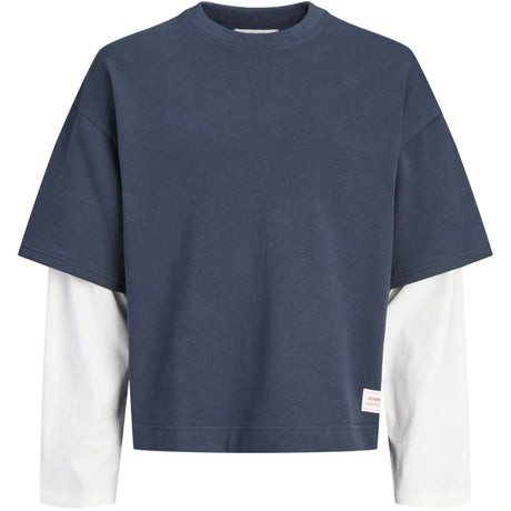 Jack & Jones Junior Outer Space Jcoecho Dobbelt Layered Sweat Cn Jnr