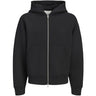 Jack & Jones Junior Black Jcolegacy Sweat Scuba Zip Hætte Sn Jnr