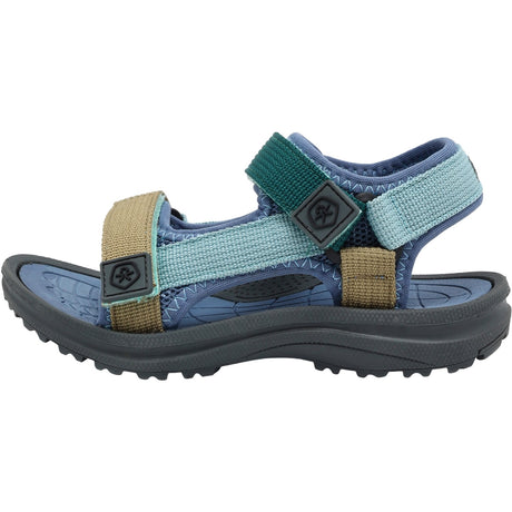 Color Kids Coronet Blue Colorblock Sandaler M/ Velcro
