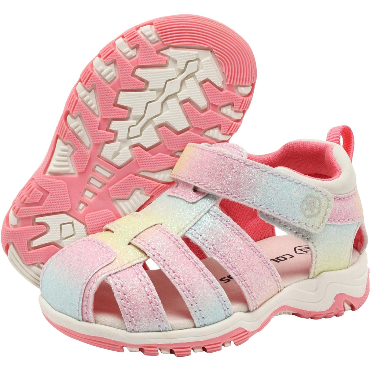 Color Kids Pink Lemonade Baby Sandaler M/ Velcro Strop