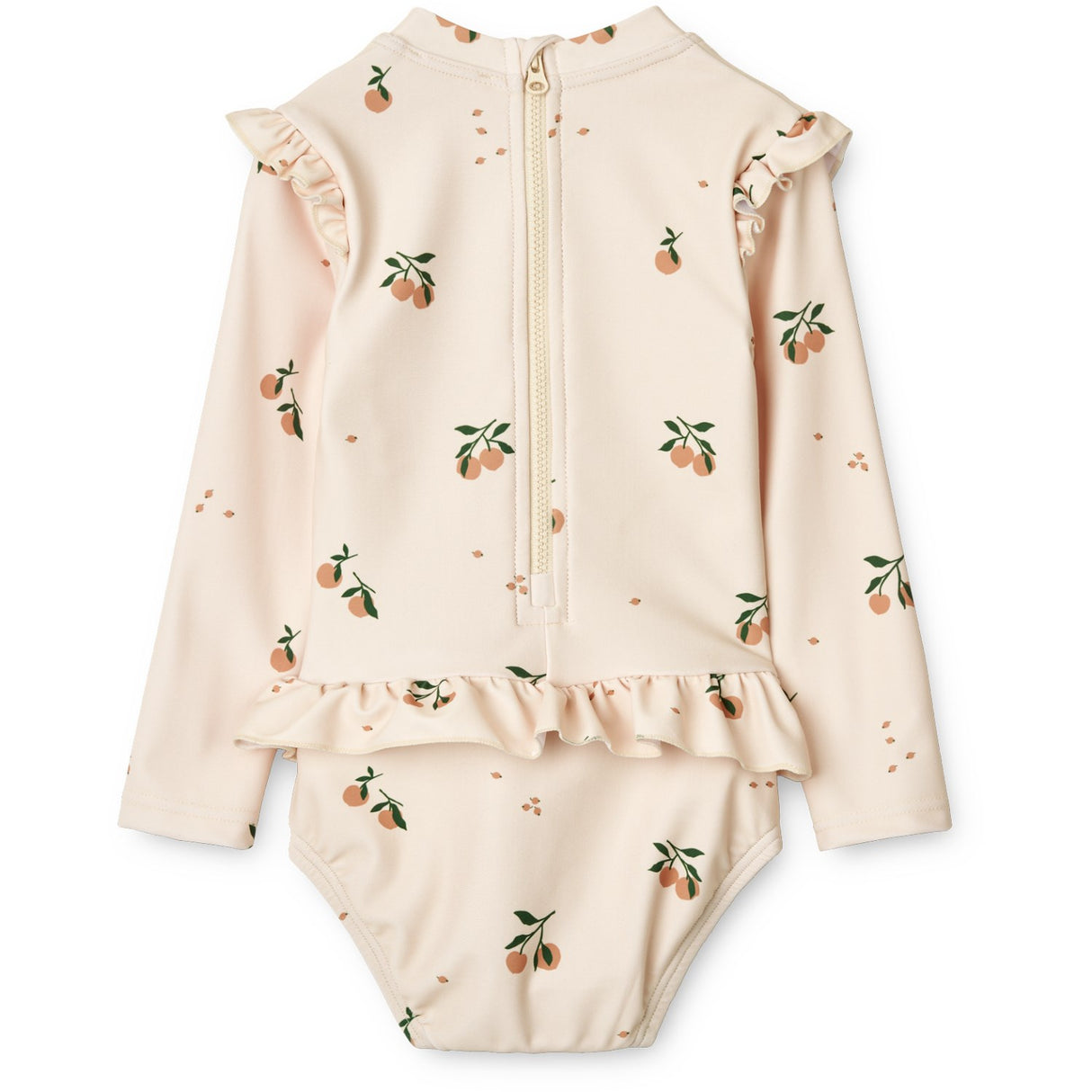 LIEWOOD Peach / Sea Shell Sille Baby Printed Badeheldragt