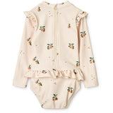 LIEWOOD Peach / Sea Shell Sille Baby Printed Badeheldragt