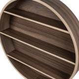 Curve Lab Walnut Round Hylde