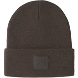 Name It Seal Brown Nknmalik Strik Beanie Badge1
