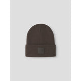 Name It Seal Brown Nknmalik Strik Beanie Badge1