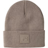 Name It Silver Mink Nknmalik Strik Beanie Badge1