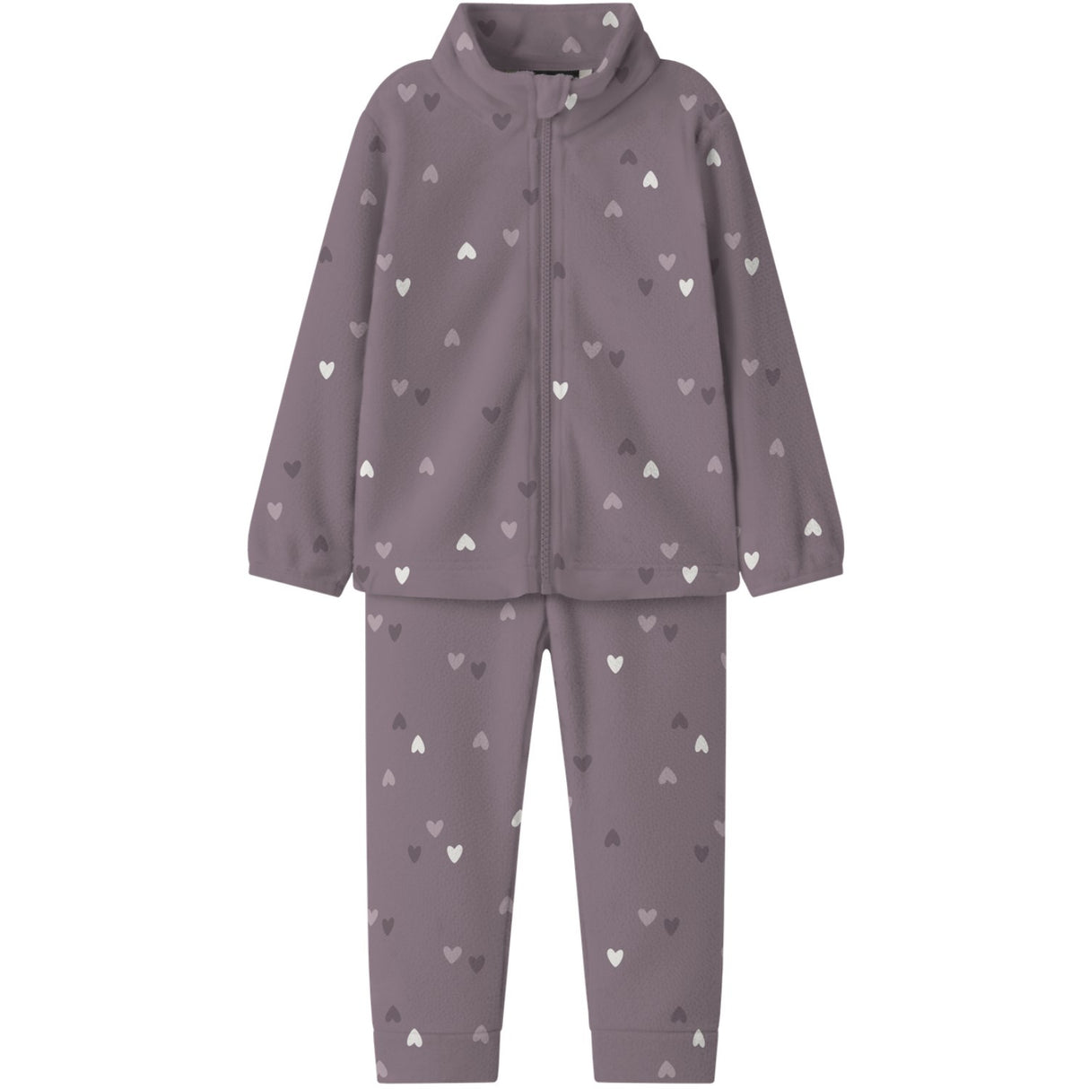 Name It Toadstool Hearts Nmnspektra Fleece Sæt Aop Fo