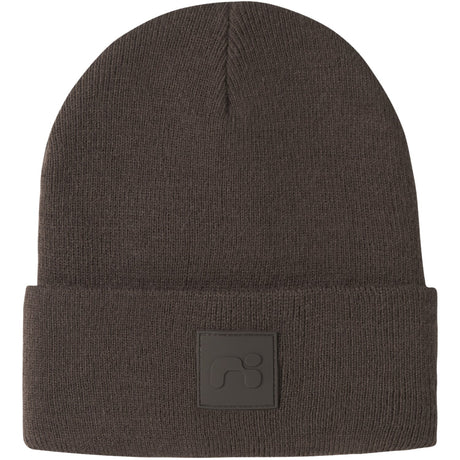 Name It Seal Brown Nmnmalik Strik Beanie Badge1