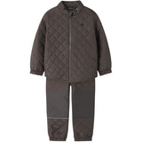 Name It Seal Brown Nmnchilly Quilt Sæt Fo Noos