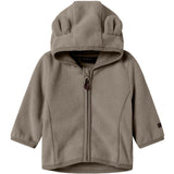 Name It Walnut Nbnmeeko Fleece Jakke Melange Noos