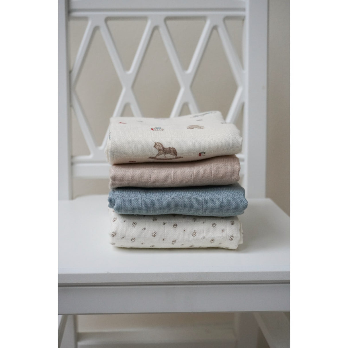 Cam Cam Copenhagen Rowan Printed Muslin Cloth 2-Pak