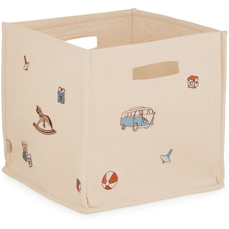 Cam Cam Copenhagen Vintage Toys Canvas Opbevaring Kurv