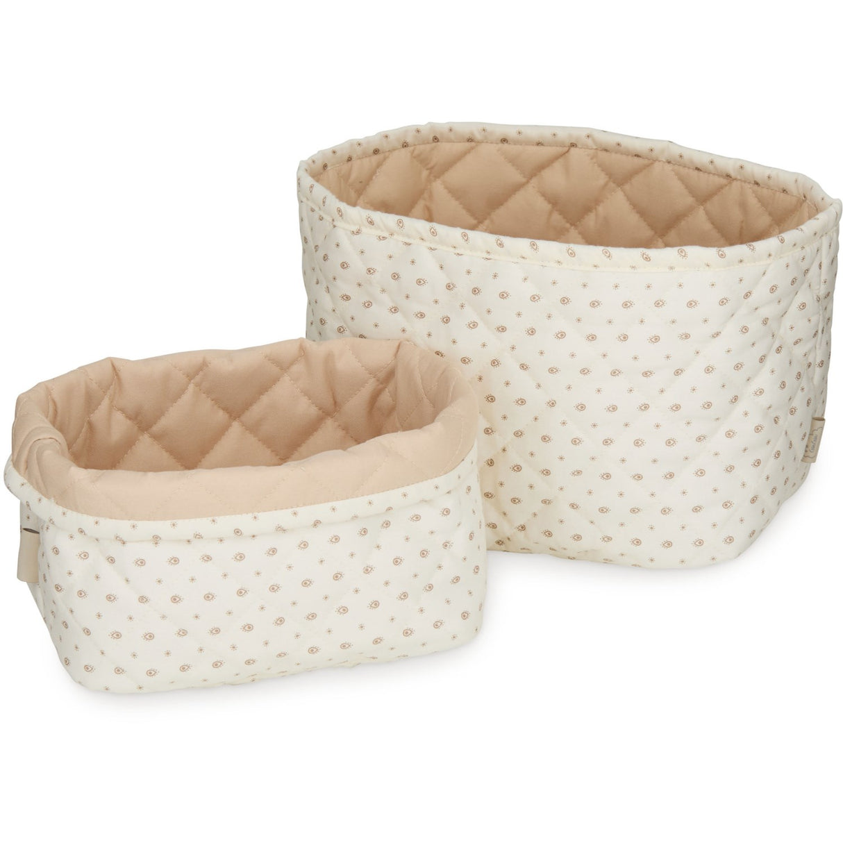 Cam Cam Copenhagen Rowan Quiltet Opbevaring Kurv 2-Pak