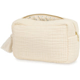 Cam Cam Copenhagen Anique White Capri Muslin Toiletry Taske