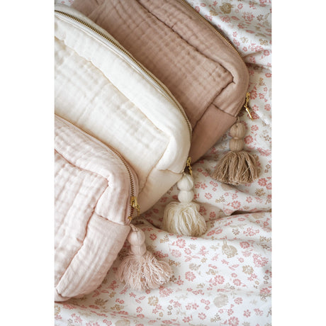 Cam Cam Copenhagen Shell Bows Muslin Toiletry Taske