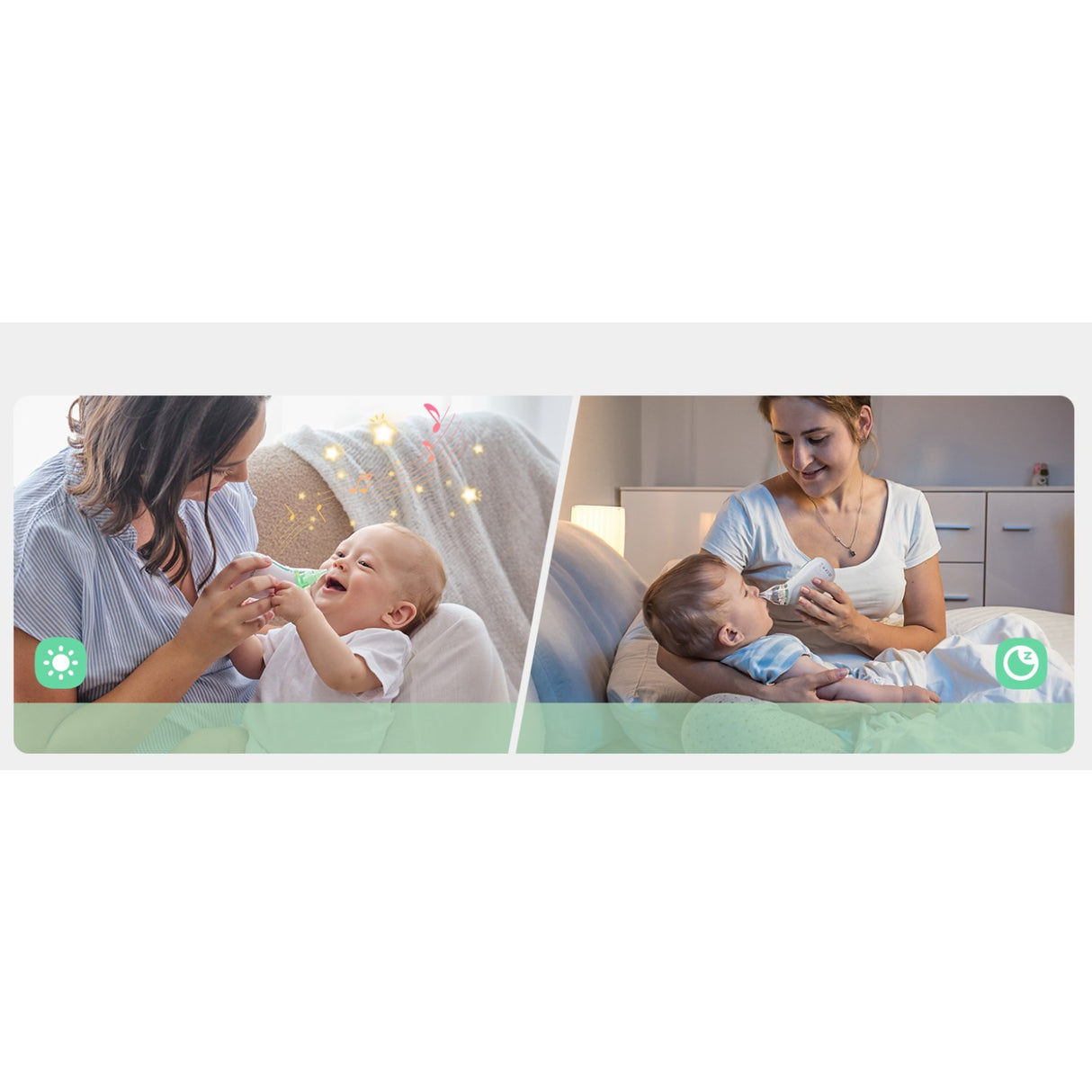 Momcozy Baby Nasal Aspirator- Lang Batteri Levetid