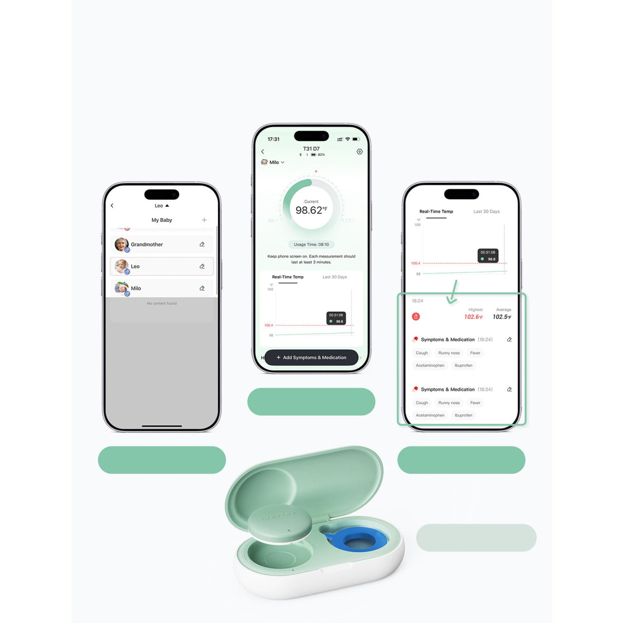 Momcozy Smart Baby Termometer