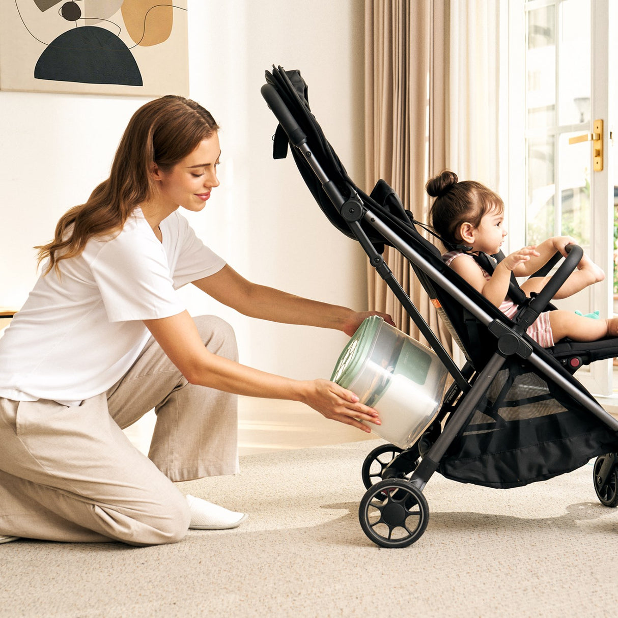Momcozy BS04 4-in-1 Flaske Sterilisator Og Tørrer