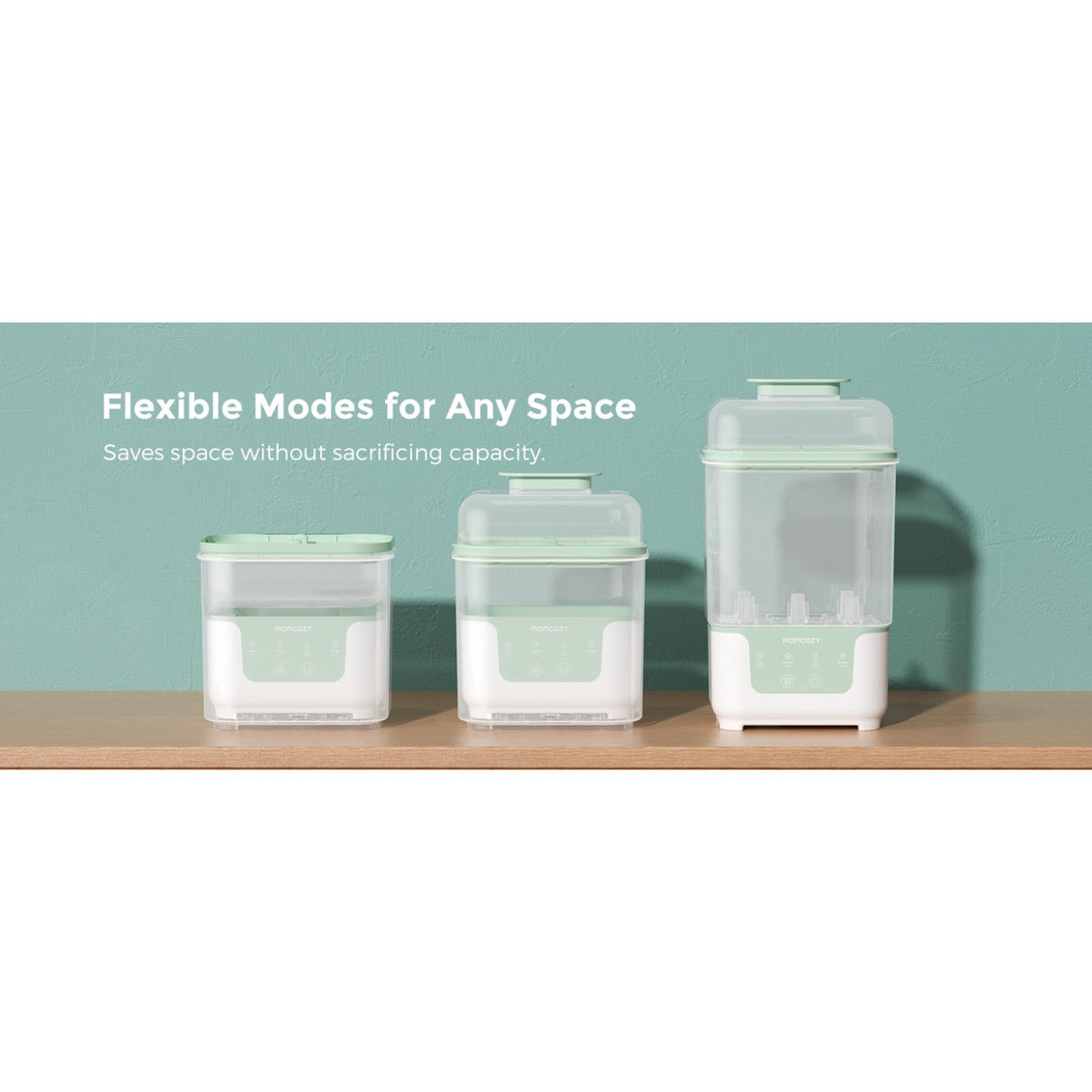 Momcozy BS04 4-in-1 Flaske Sterilisator Og Tørrer