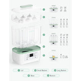 Momcozy 8-in-1 Elektrisk Damp Baby Flaske Sterilisator