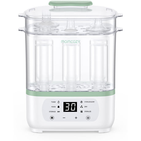 momcozy 8-in-1 Elektrisk Damp Baby Flaske Sterilisator