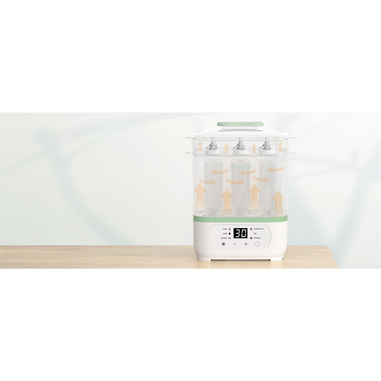 Momcozy 8-in-1 Elektrisk Damp Baby Flaske Sterilisator