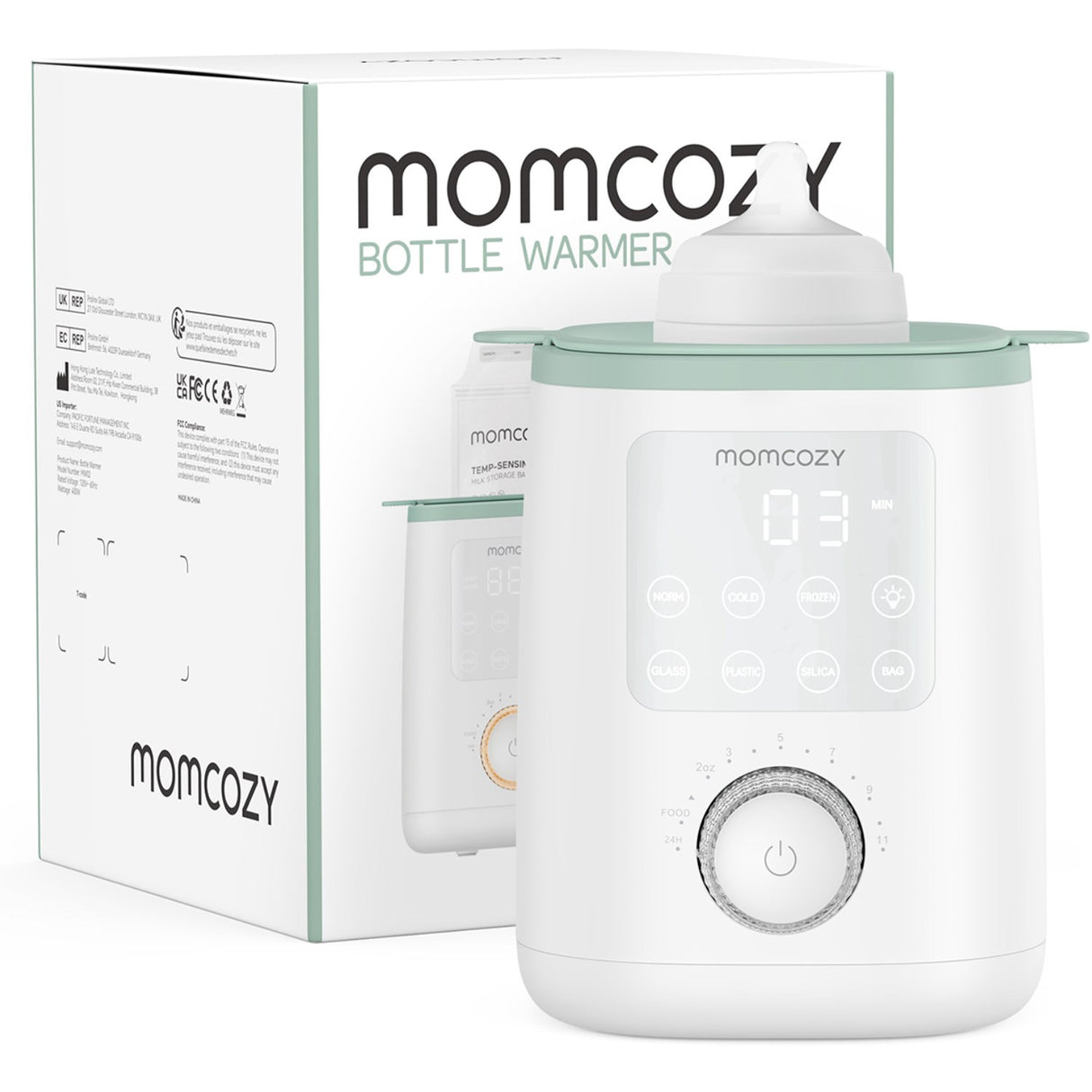 Momcozy MW02 Nutri Smart Analog Baby Flaskevarmer