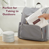 Momcozy Natural Reusable Ammebrikker 14-Pack Tyk