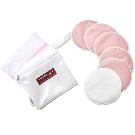 momcozy Natural Reusable Ammebrikker 14-Pack Tynd