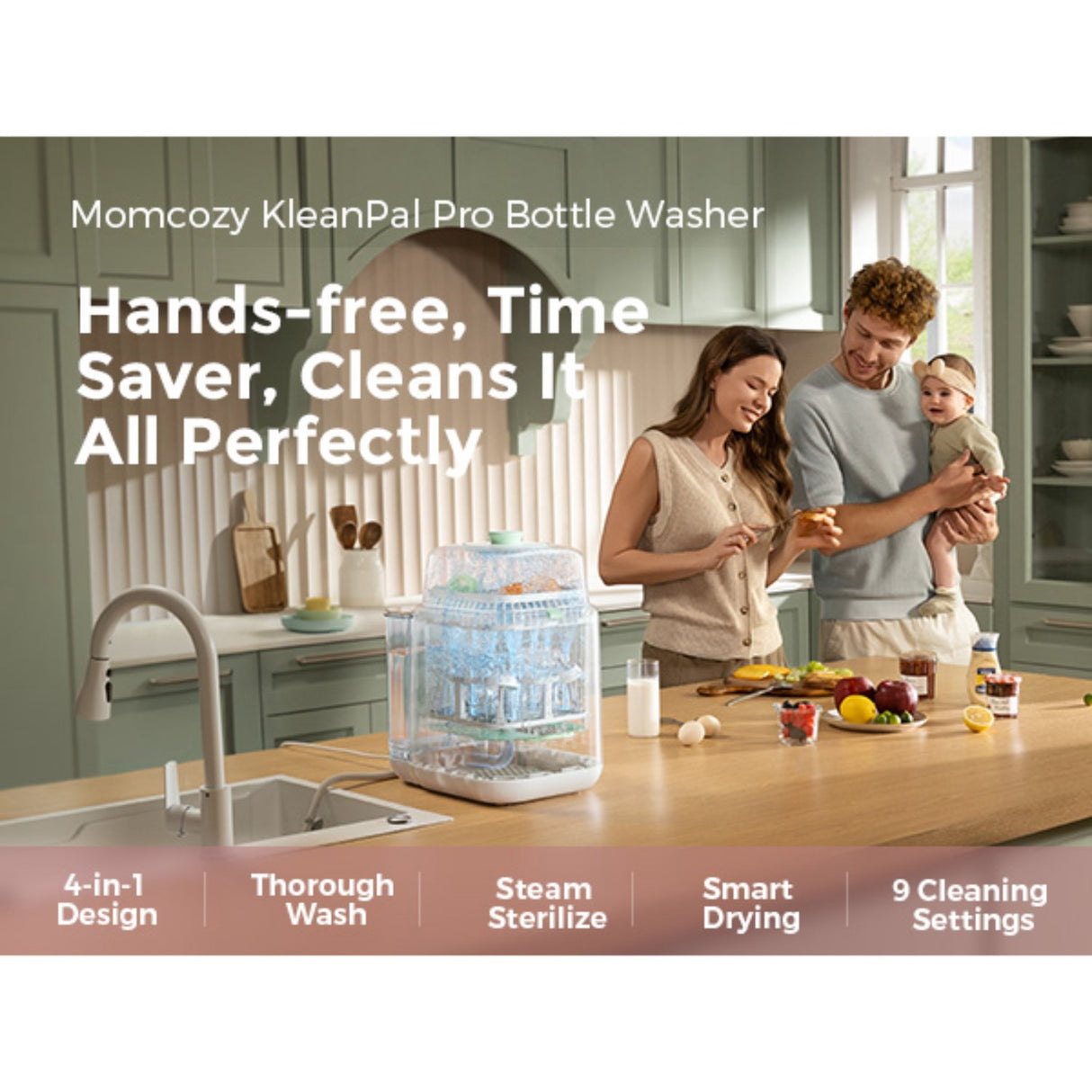 Momcozy KleanPal Pro Baby Flaskevasker