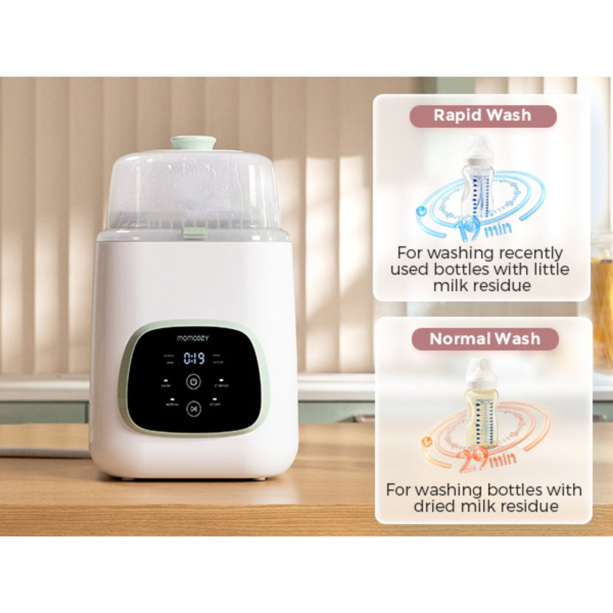 Momcozy KleanPal Pro Baby Flaskevasker