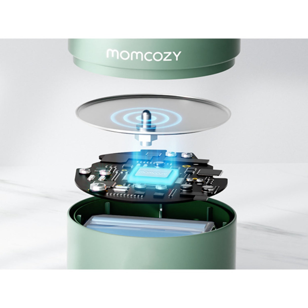 Momcozy Bærbar Brystmælk- & Vandvarmer Til Rejsen