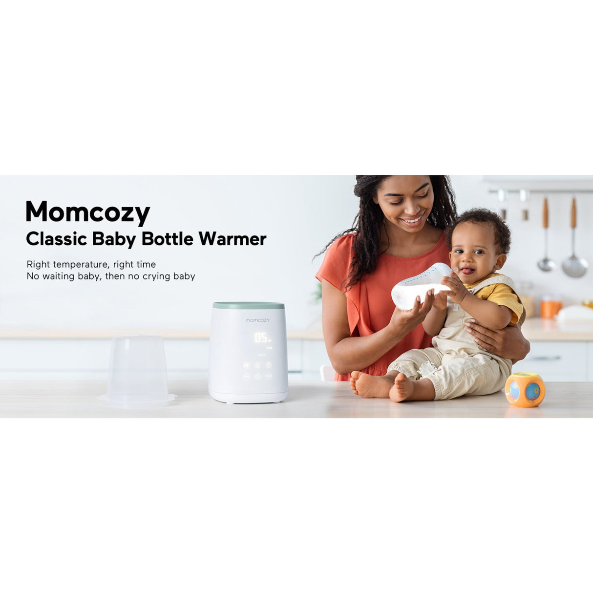 Momcozy MW01 6-in-1 Fast Baby Flaskevarmer