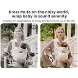 Momcozy Portable Sound Maskine Med Natlys
