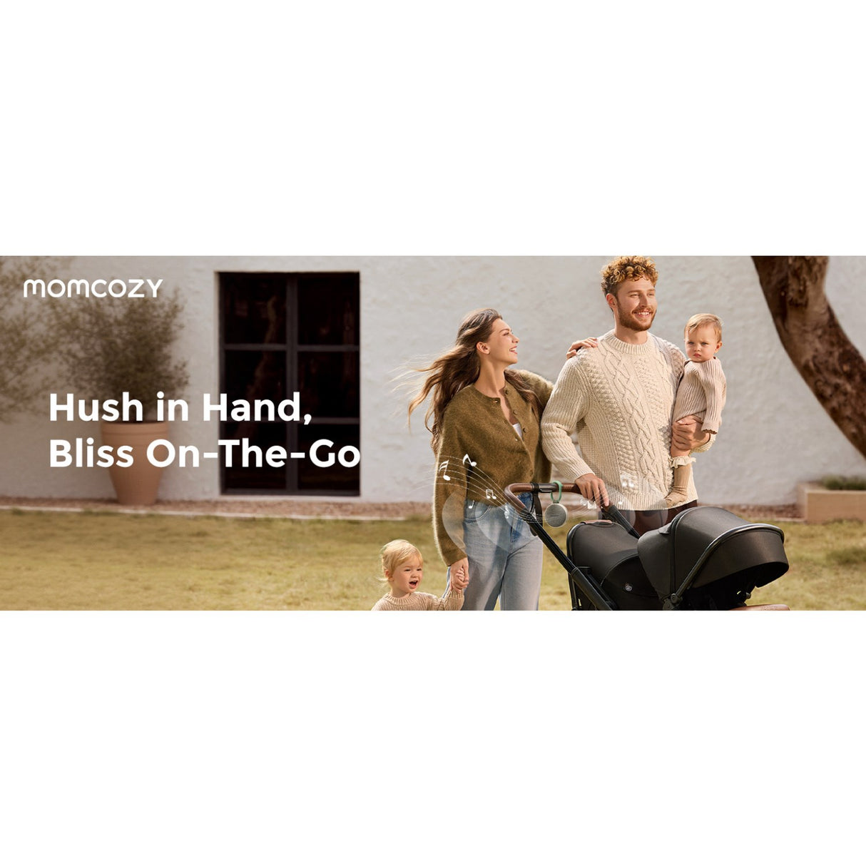 Momcozy Portable Sound Maskine Med Natlys