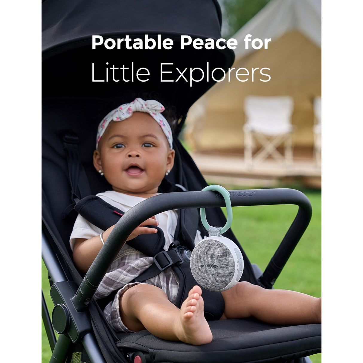 Momcozy Portable Sound Maskine Med Natlys