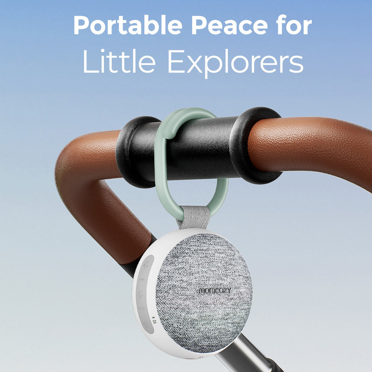 Momcozy Portable Sound Maskine Med Natlys