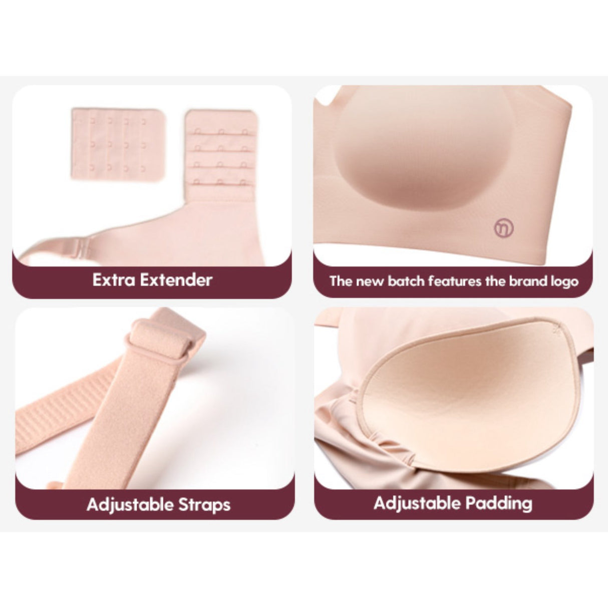 Momcozy Natural YN21 Maternity Amme-BH