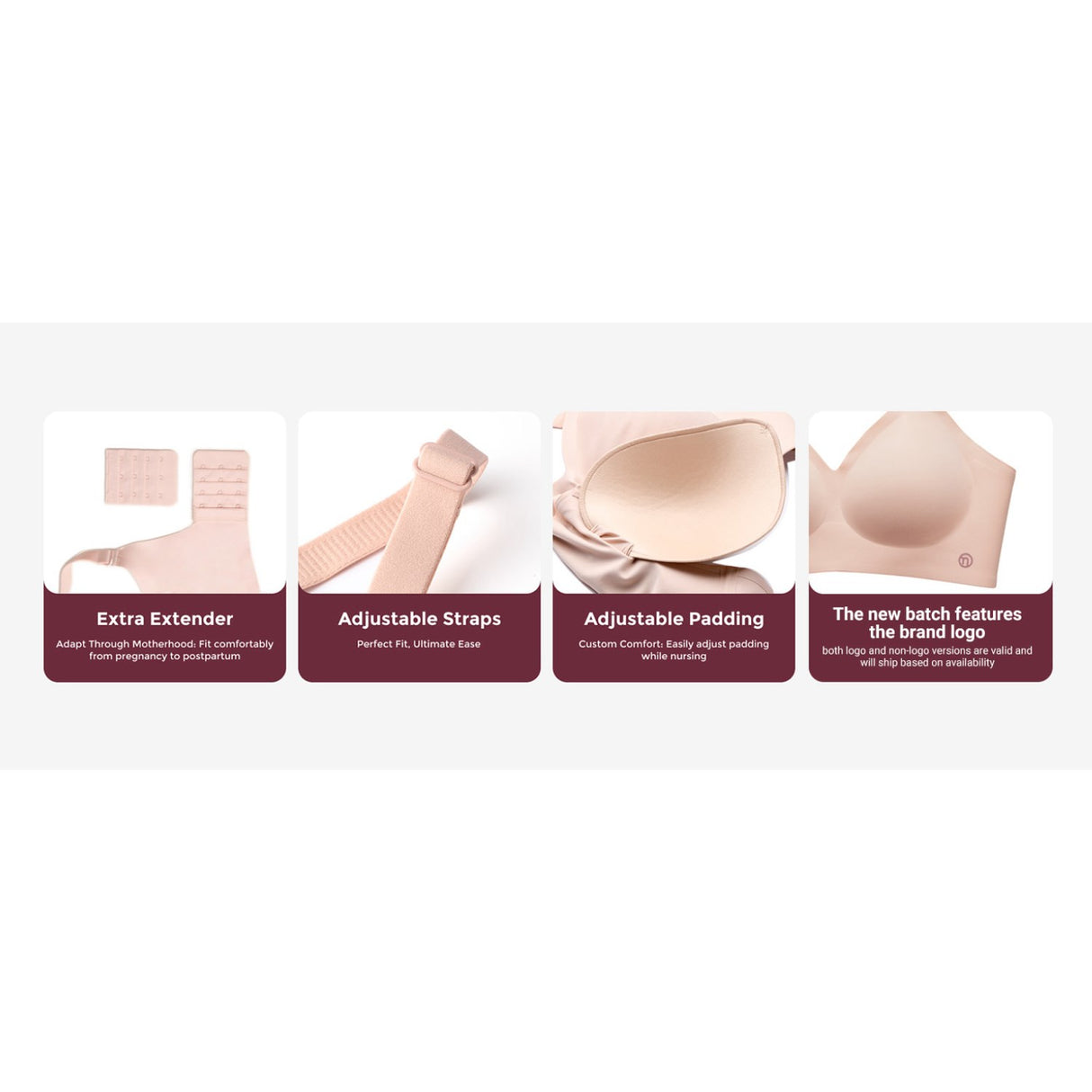 Momcozy Natural YN21 Maternity Amme-BH