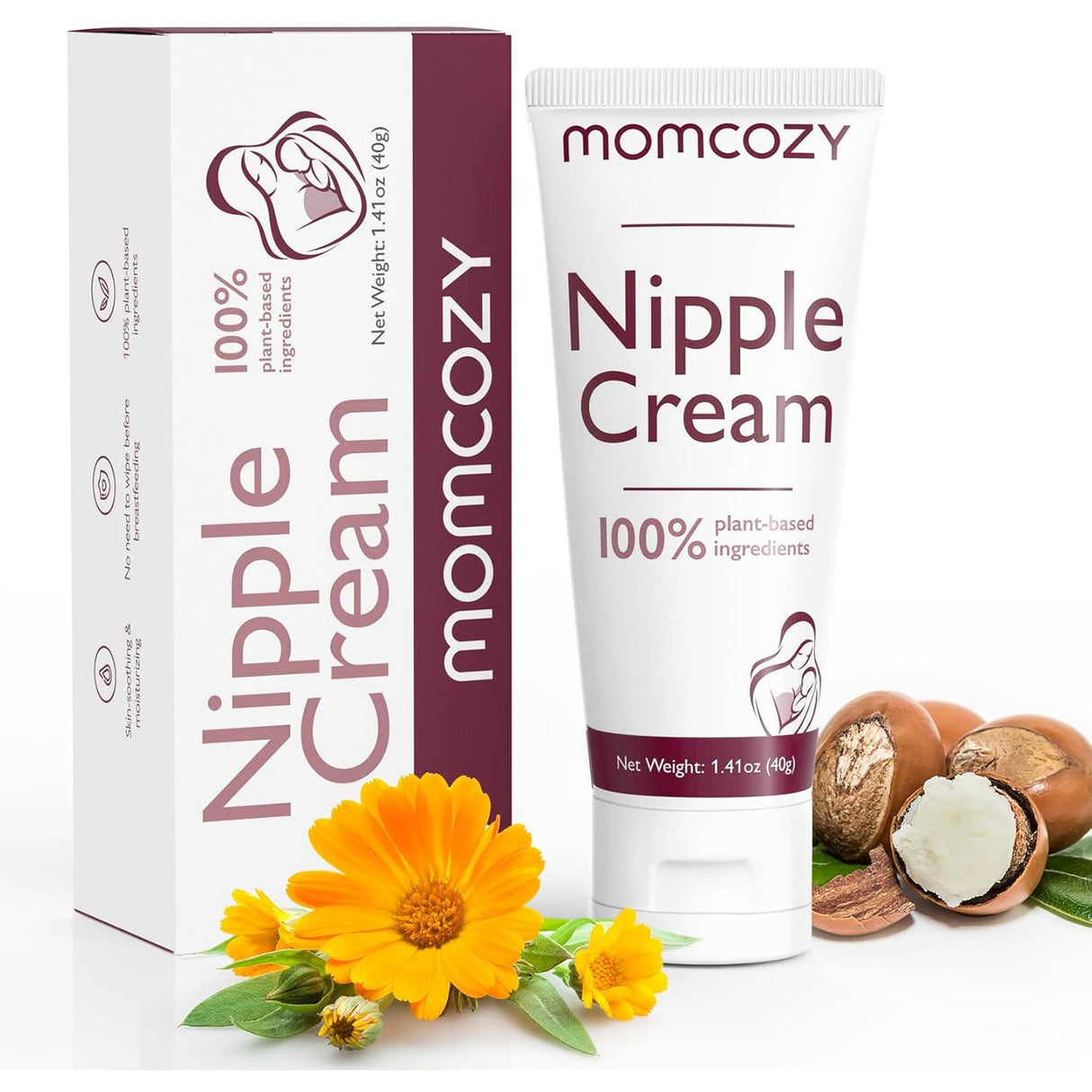 Momcozy ComfortNip™ Cooling Comfort & Touch Free Brystvorte Creme