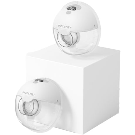 momcozy Grey M5 Bærbar Brystpumpe Dobbelt Packs