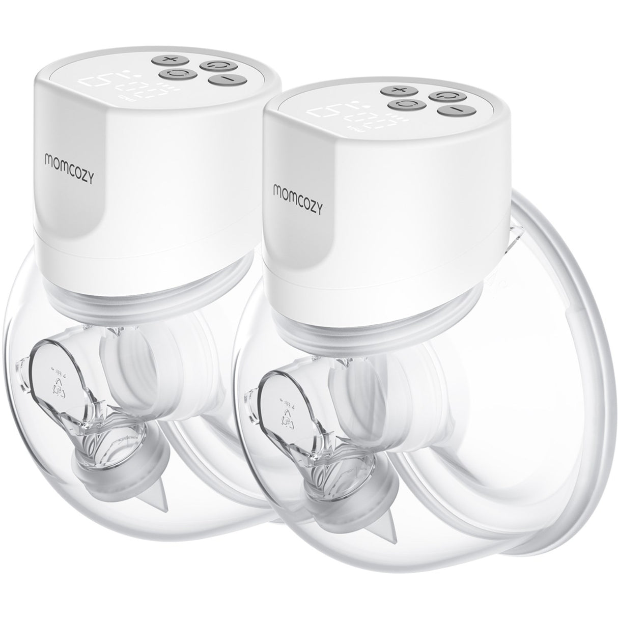 Momcozy Grey S12 Pro Bærbar Brystpumpe Dobbelt Pak