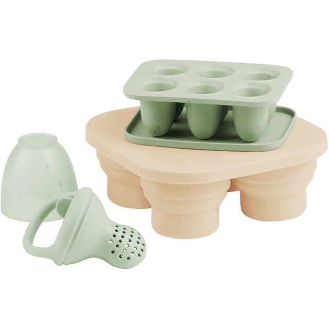 Babymoov Multi Silikone Containers & Feeder Sæt