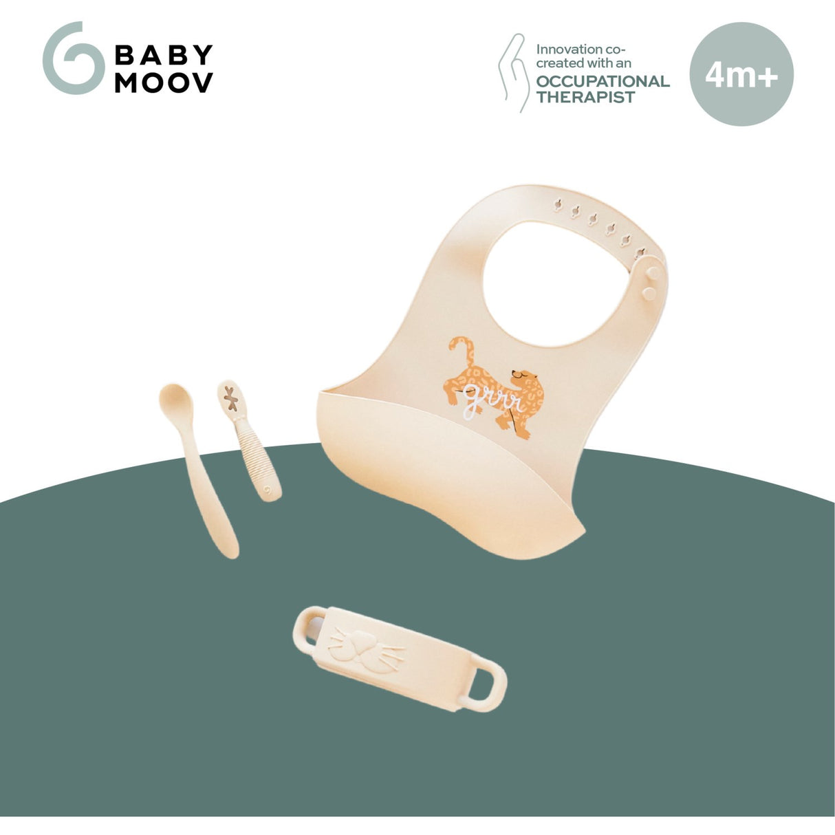 Babymoov Mini Roar Baby First Meal Sæt
